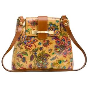 PATRICIA NASH 🦋 Leather Handbag French Tapestry collection